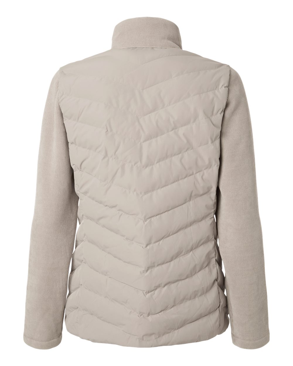 Women's Mixed Media Chevron Jacket - W26719 6