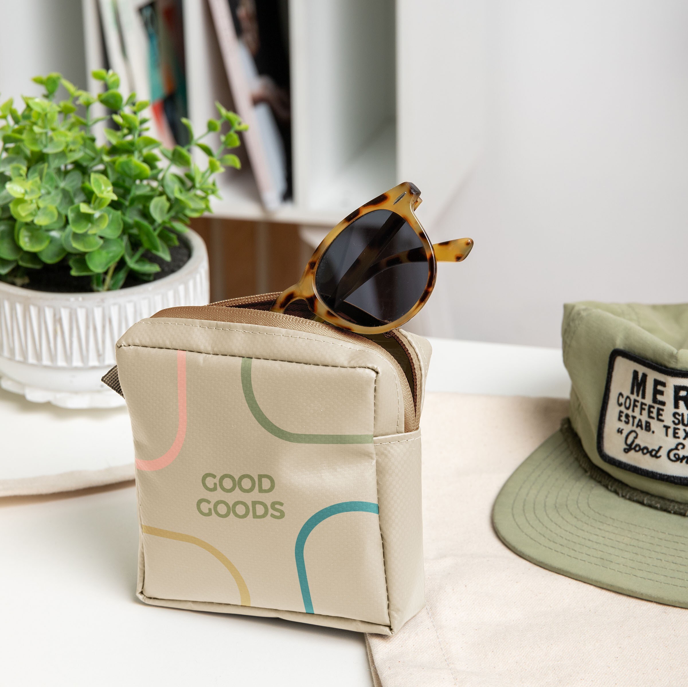 MOD POUCH SMALL  - TARPAULIN 4CP SS ONE LOCATION IMPRINT