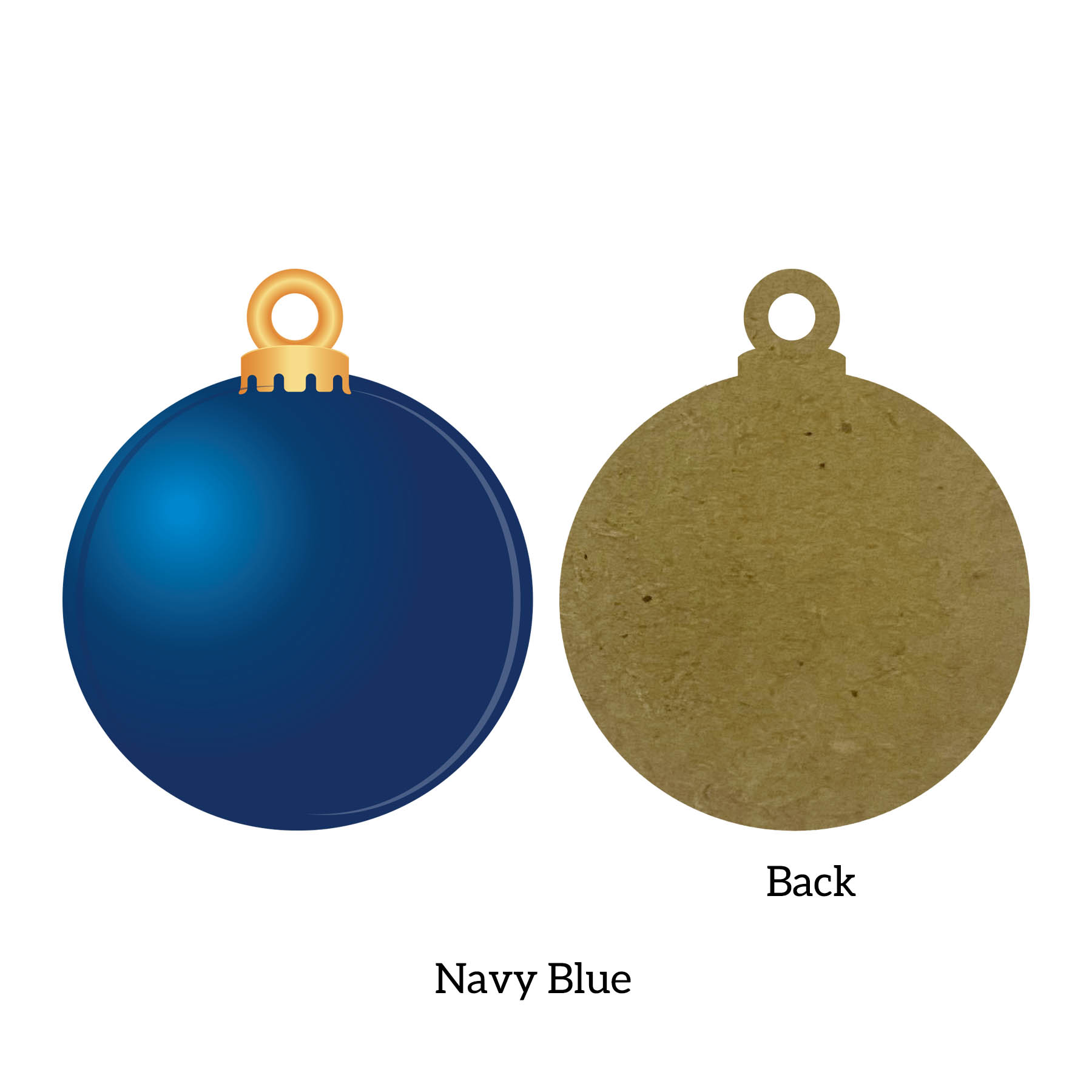 Free Shipping 3.5" Solid Color Christmas Ornament - Snowball 4