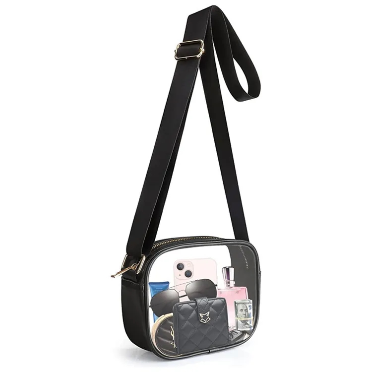Stadium Approved Clear Crossbody Bags for Concerts Sports 4