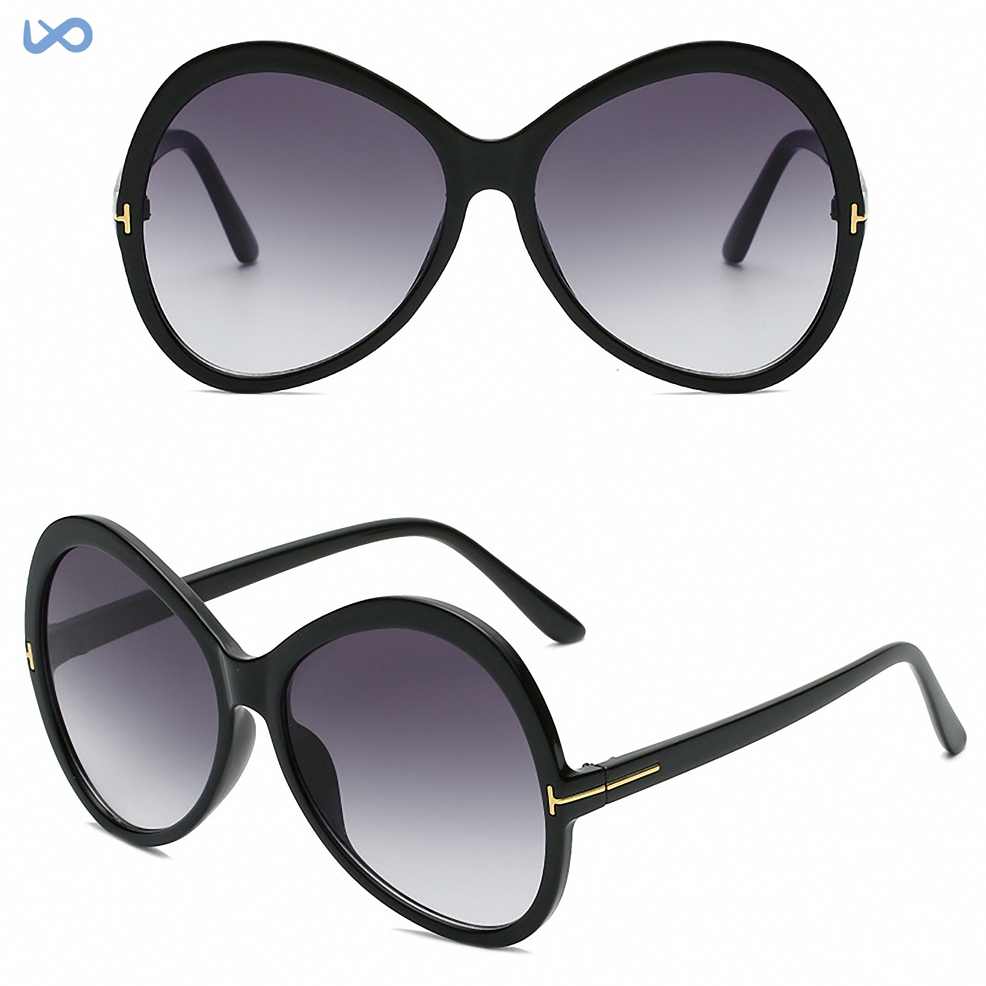 Women's Retro Oversized Fashion Sunglasses 2