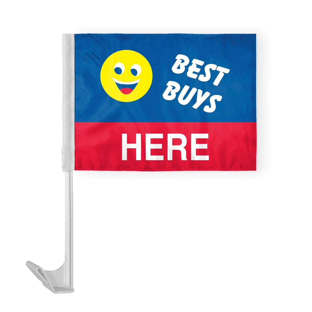 12" x 16" Advertising Car Flag - ePoly 10