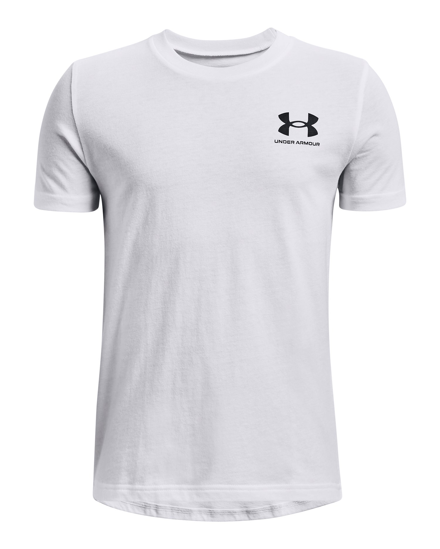 UA Left Chest Logo Boys' Short Sleeve 5