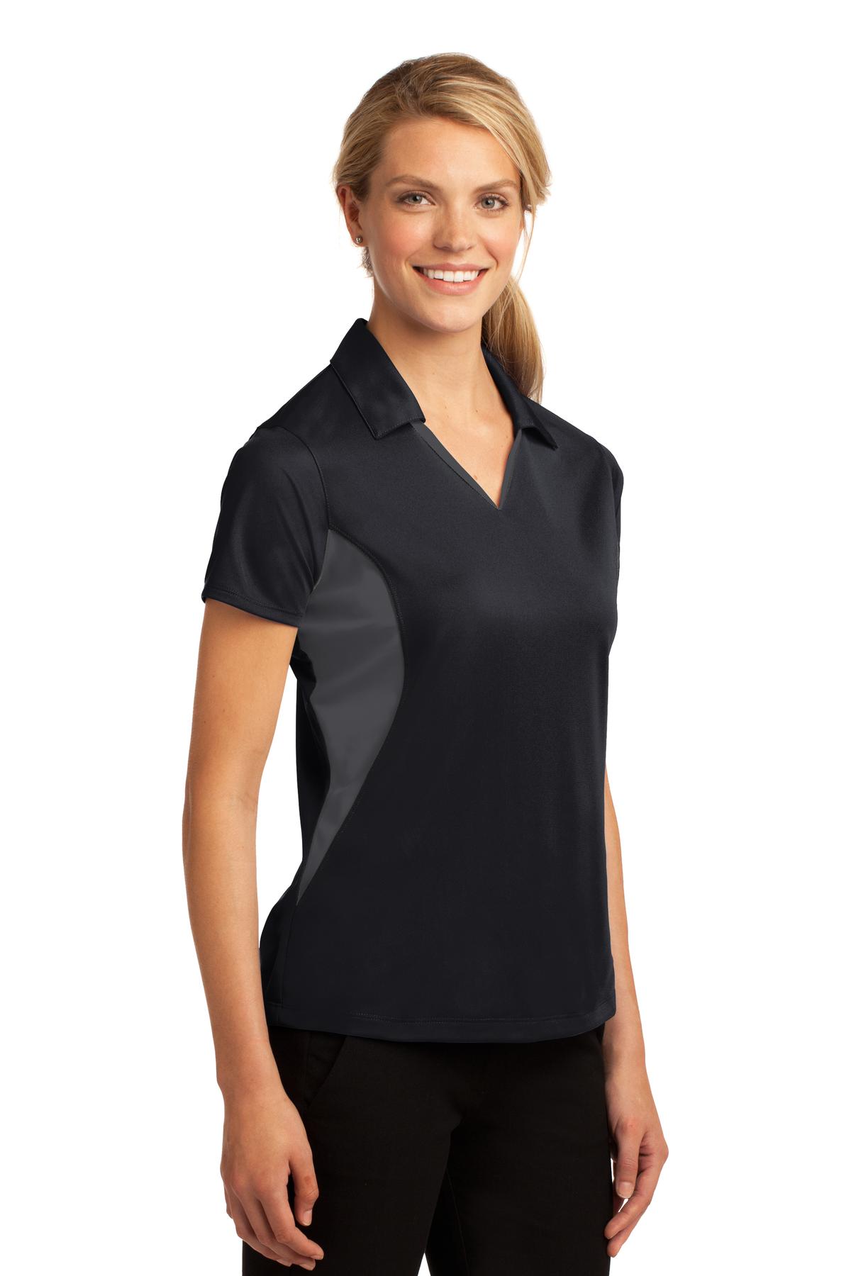 Sport-Tek® Women's Side Blocked Micropique Sport-Wick Polo 38