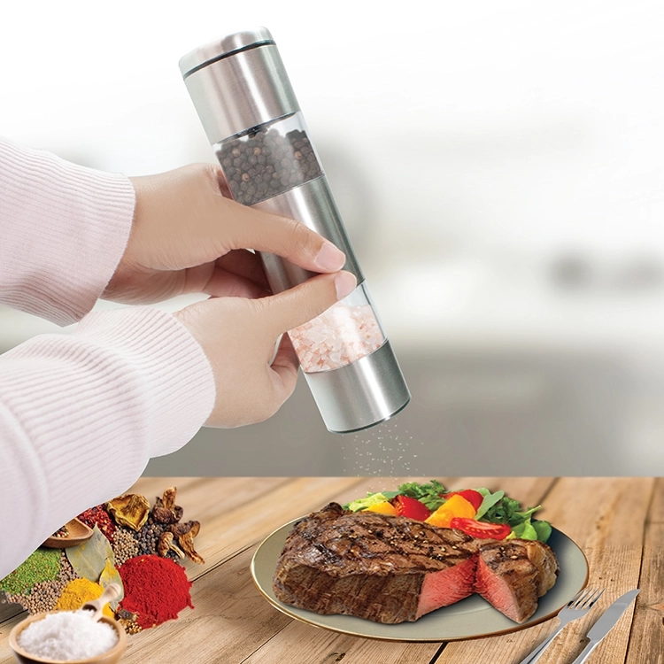 STAINLESS STEEL SALT AND PEPPER GRINDER 5