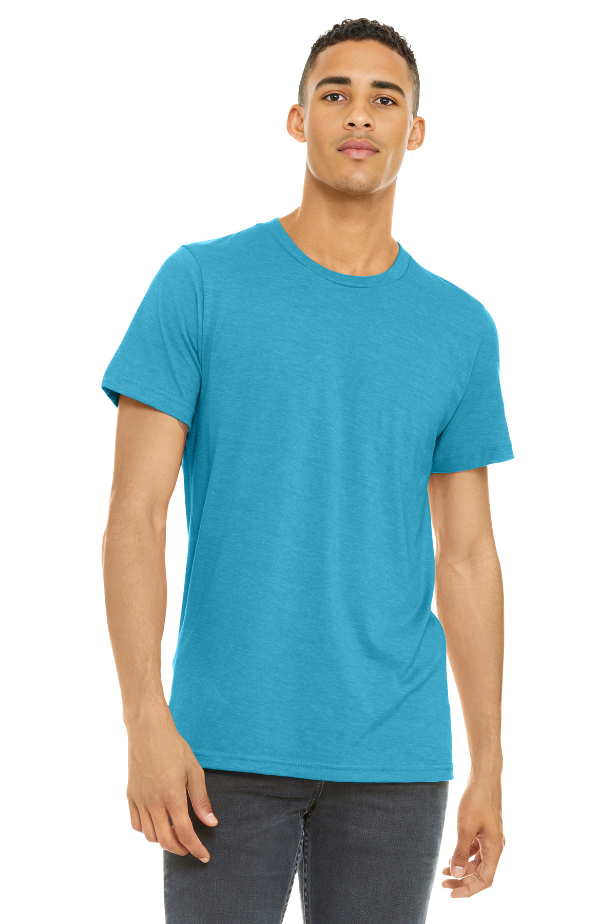 BELLA+CANVAS Unisex Heather CVC Short Sleeve Tee. BC3001CVC 74