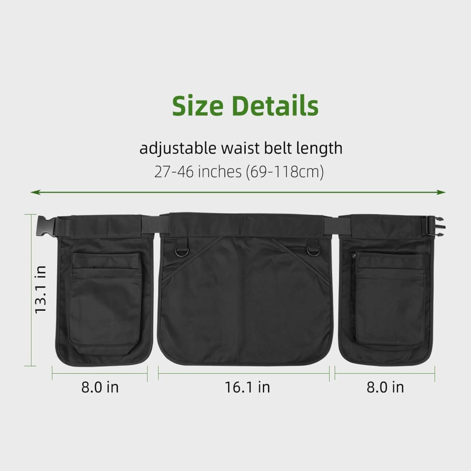 Multifunctional Apron With Multiple Pockets For Tool Storage 4