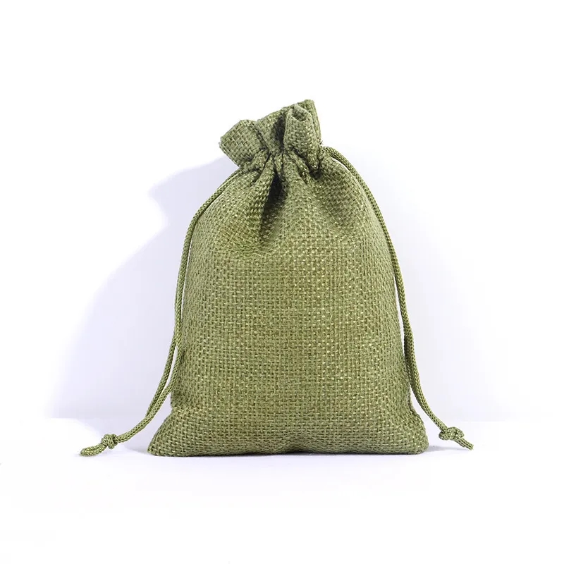 Classy Stuff Burlap/Jute Drawstring Bag 22