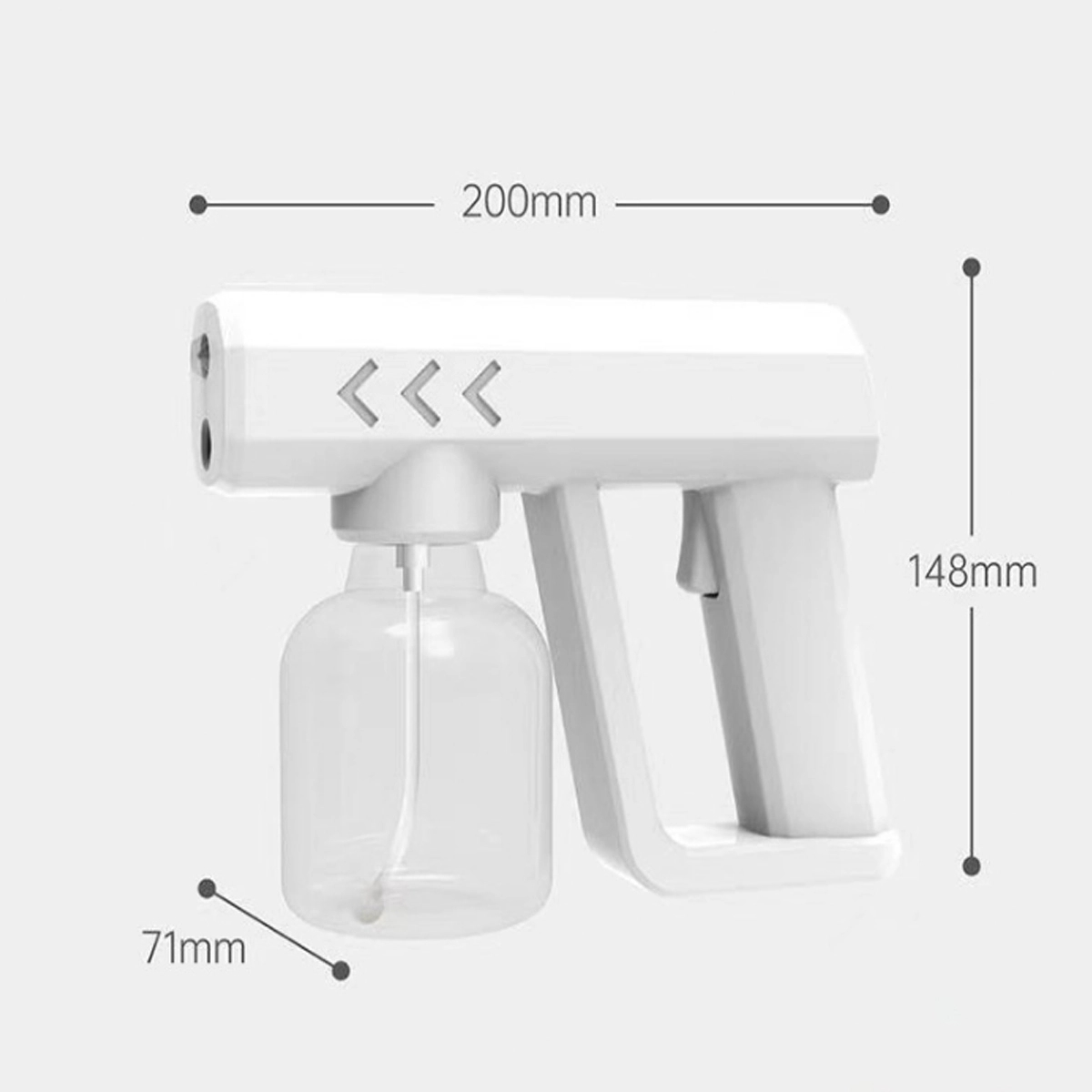 USB Charging WirelessGun SteamGun Electric Sprayer FoggerGun 6