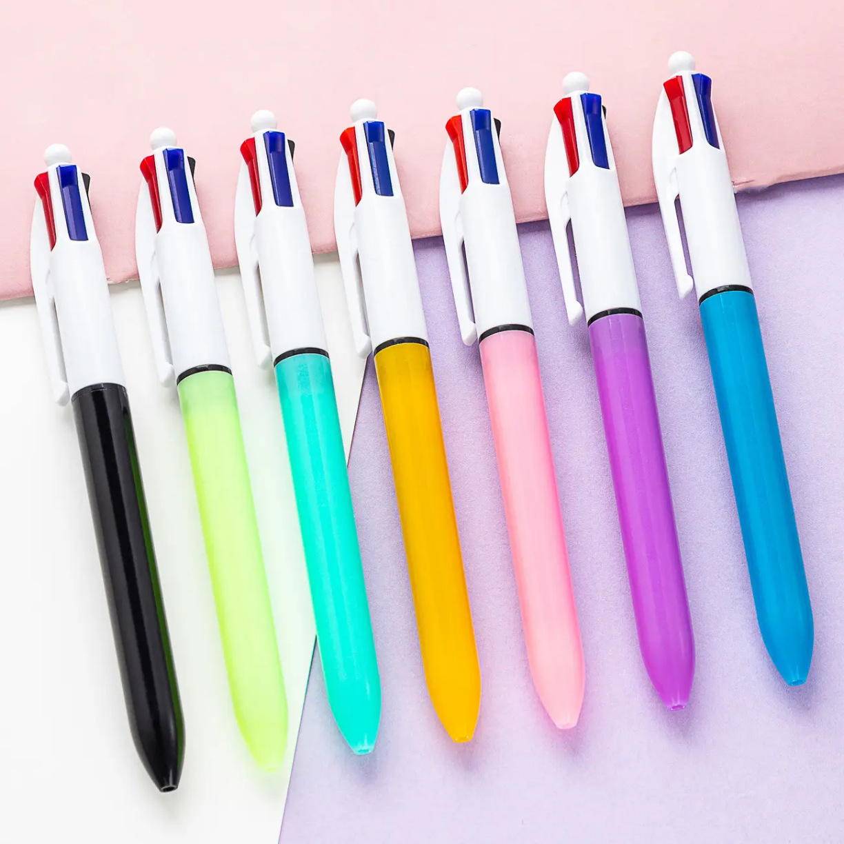 Four-Color Retractable Ballpoint Pen 2