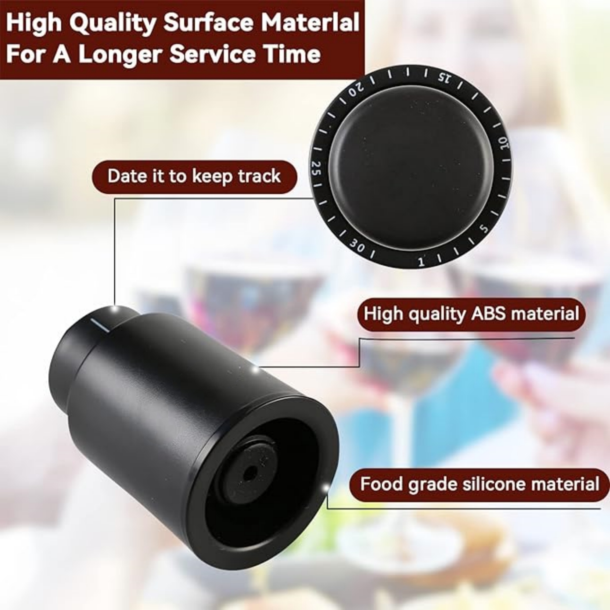 Real Vacuum Wine Stopper 4