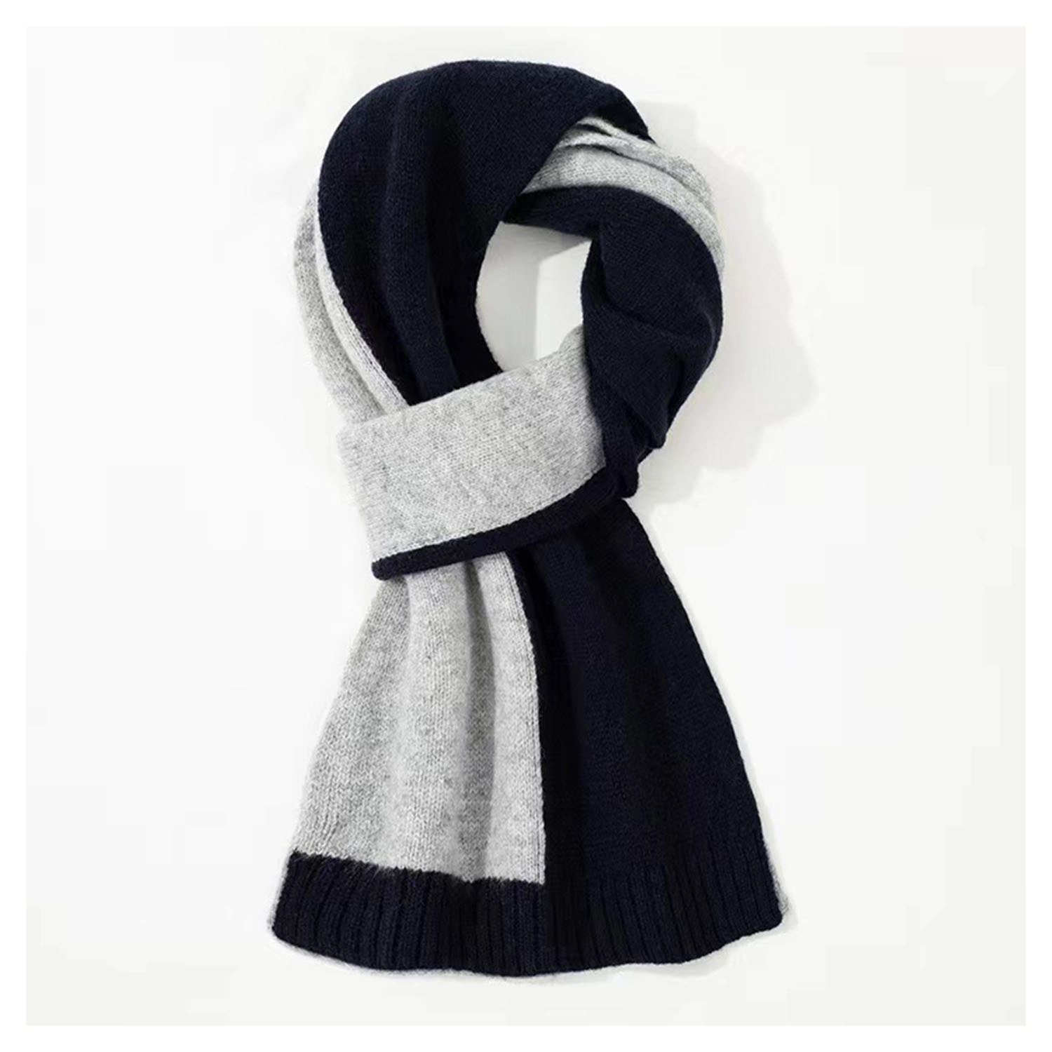 Winter Pure Wool Business Scarf For Men 2