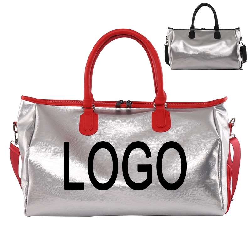 PU Travel Sports Duffel Bag & Yoga Gym Weekender Handbag 4