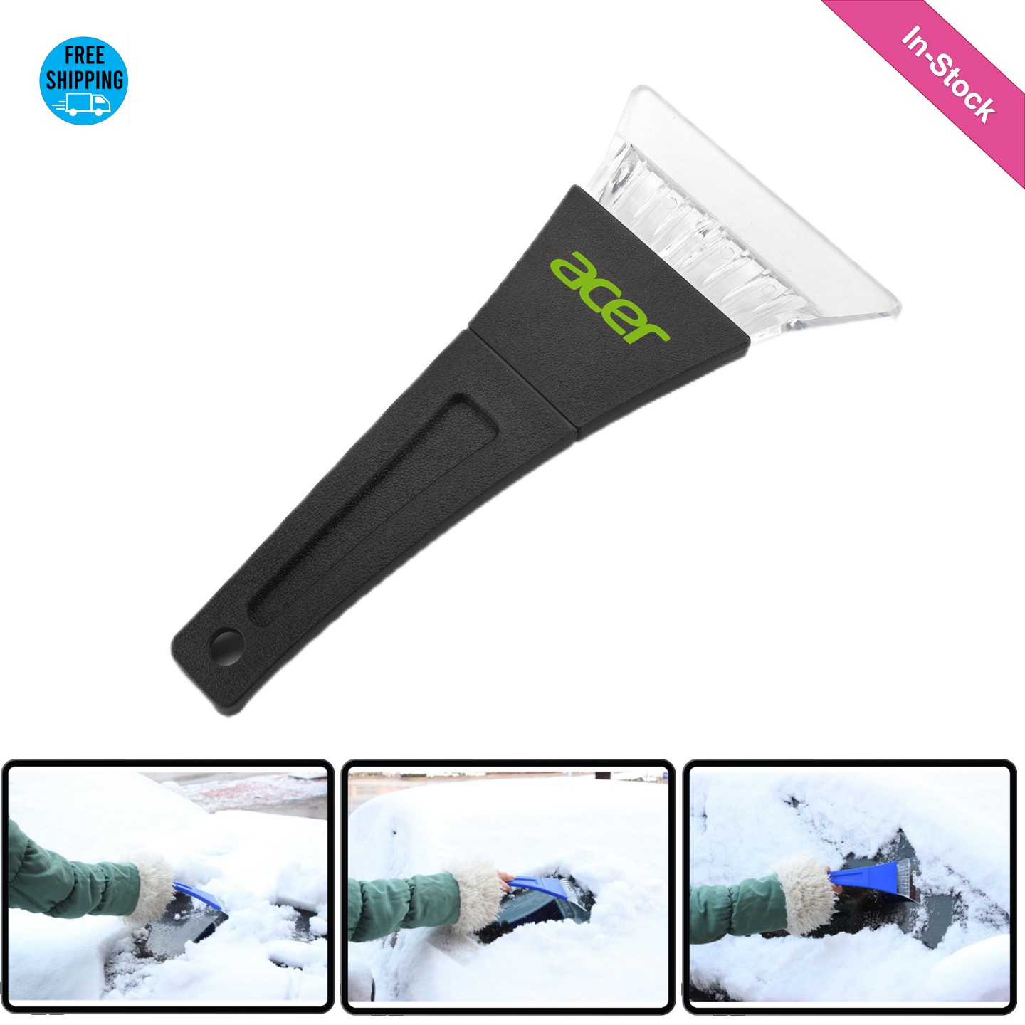 10" Polar Ice Scraper 3