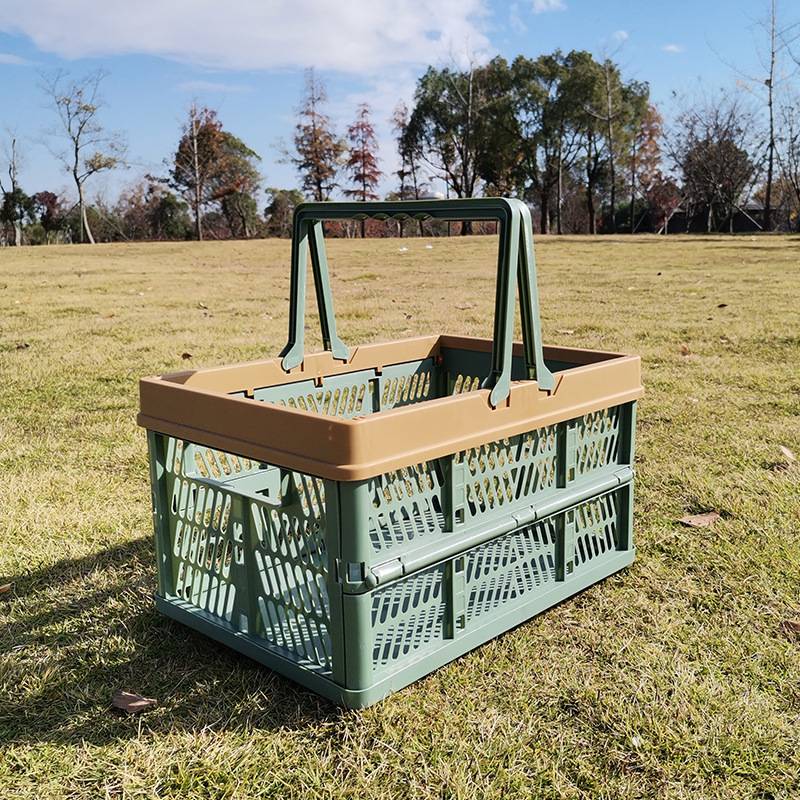 Plastic Foldable Shopping Basket 7