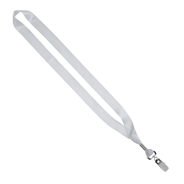 USA Made 0.75" Dye-Sublimated Lanyard with Zinc Crimp & Zinc Split-Ring 1