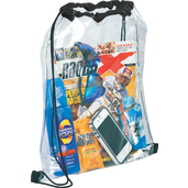 Rally Clear Drawstring Bag 65