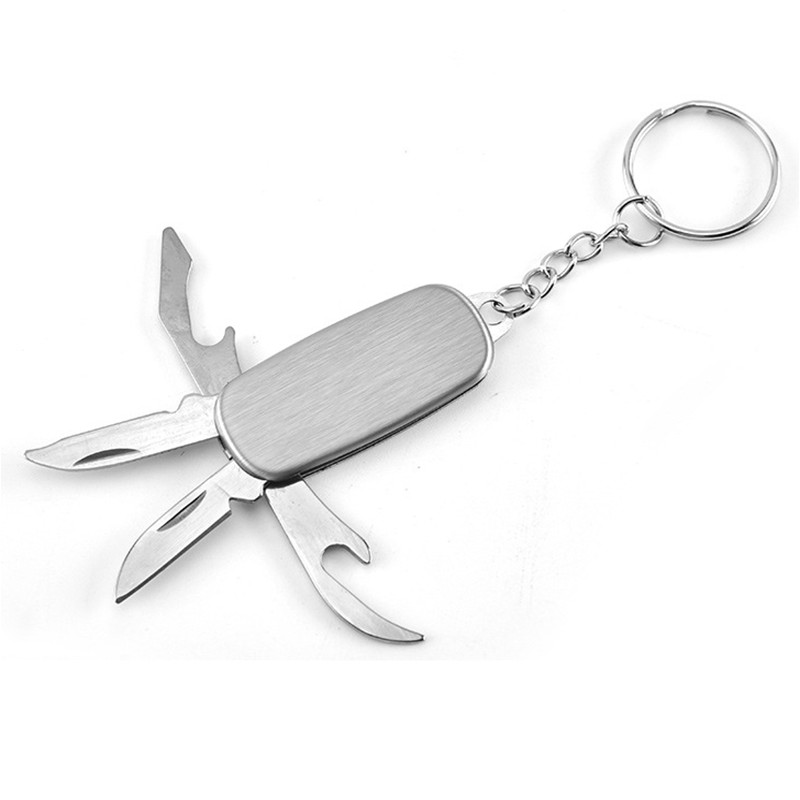 Stainless Steel Key Chain Pocket Knife 2