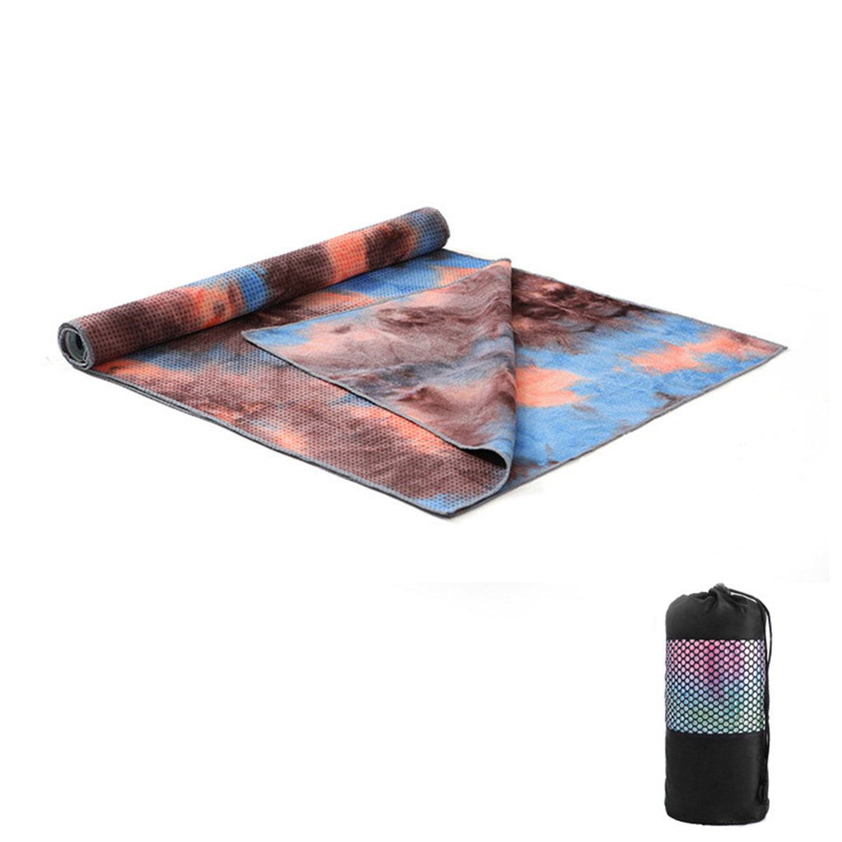 Non Slip Tie-Dye Yoga Towel 3
