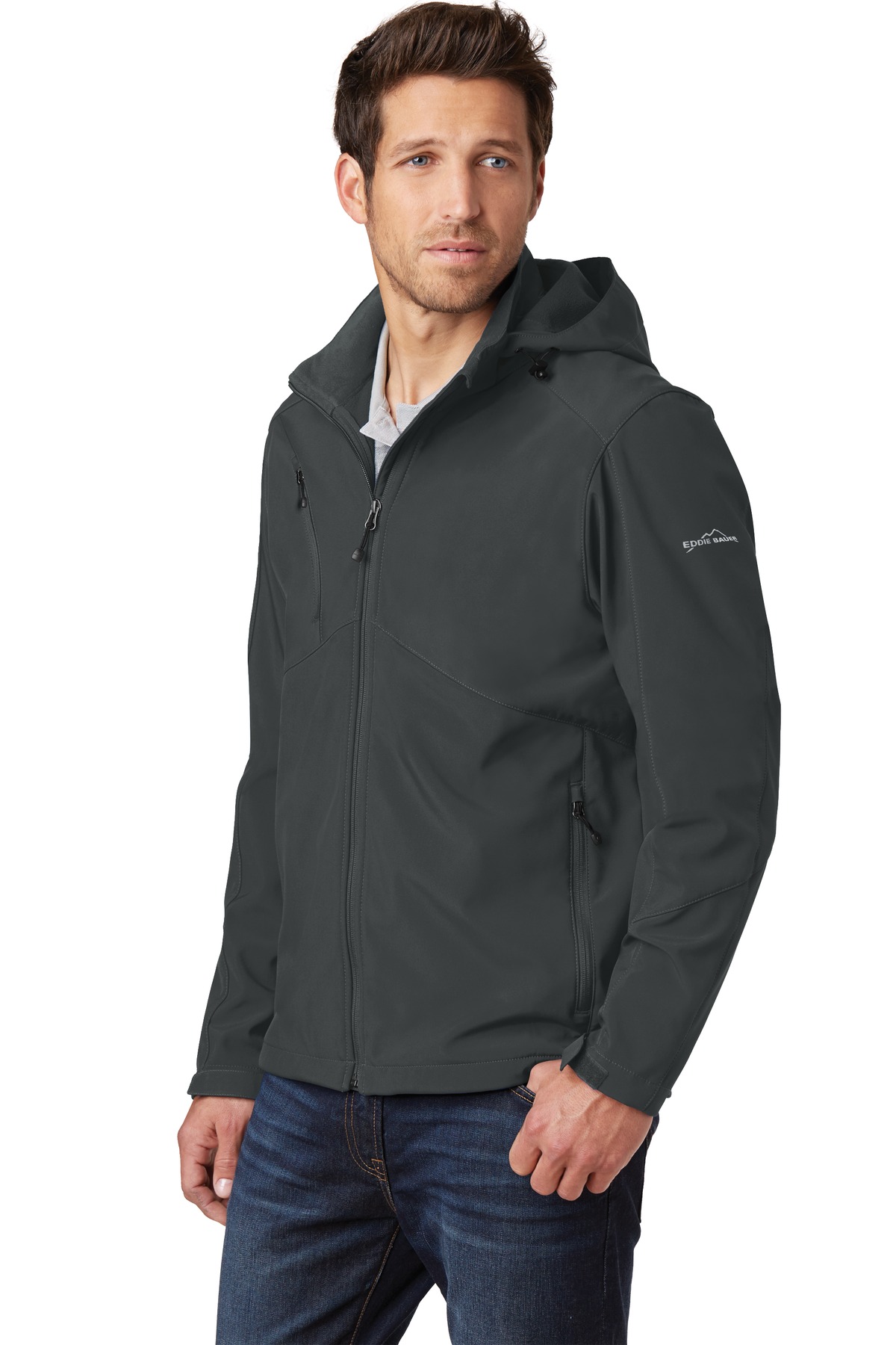 Eddie Bauer Hooded Soft Shell Parka. EB536 28