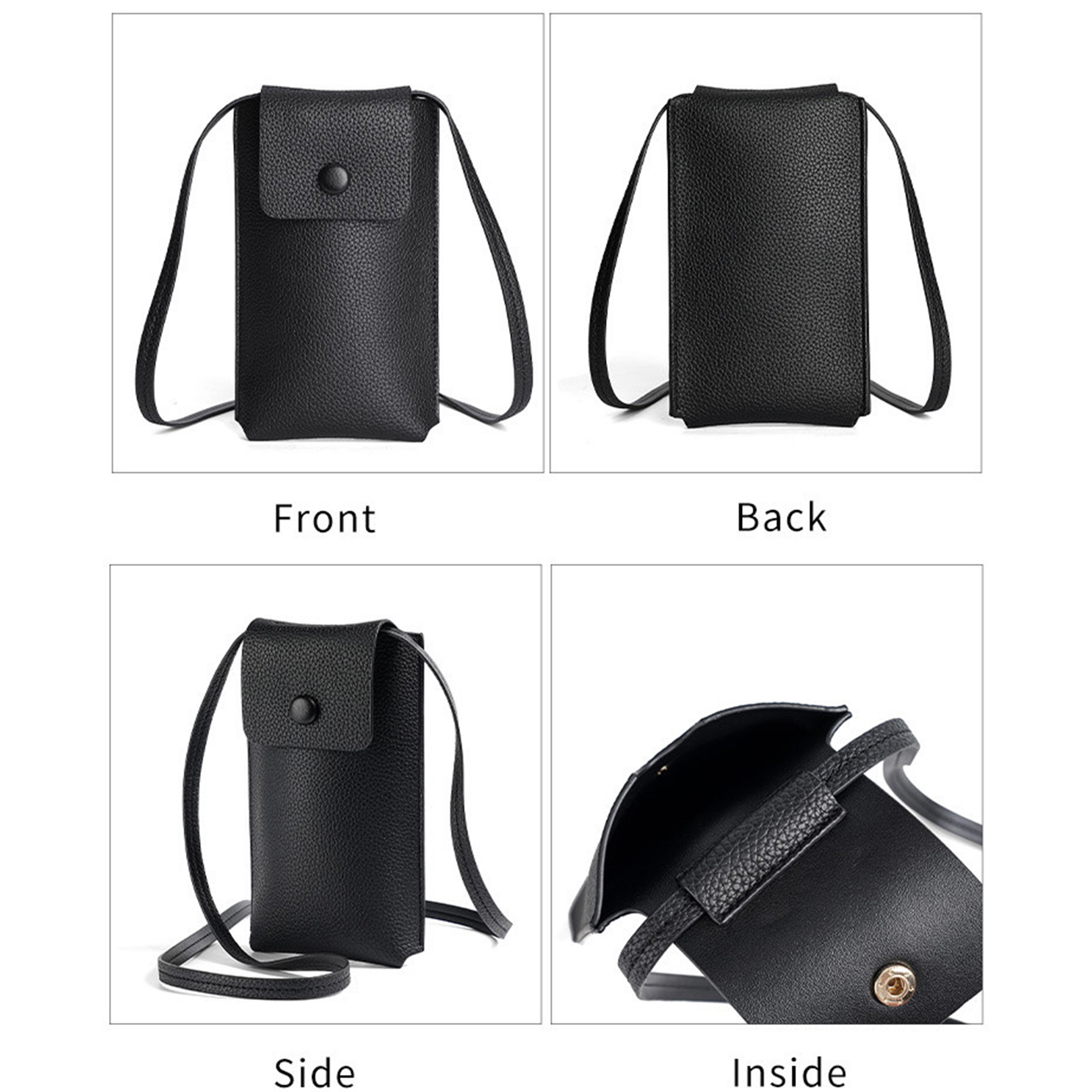 Pu Small Mobile Phone Crossbody Bag 4