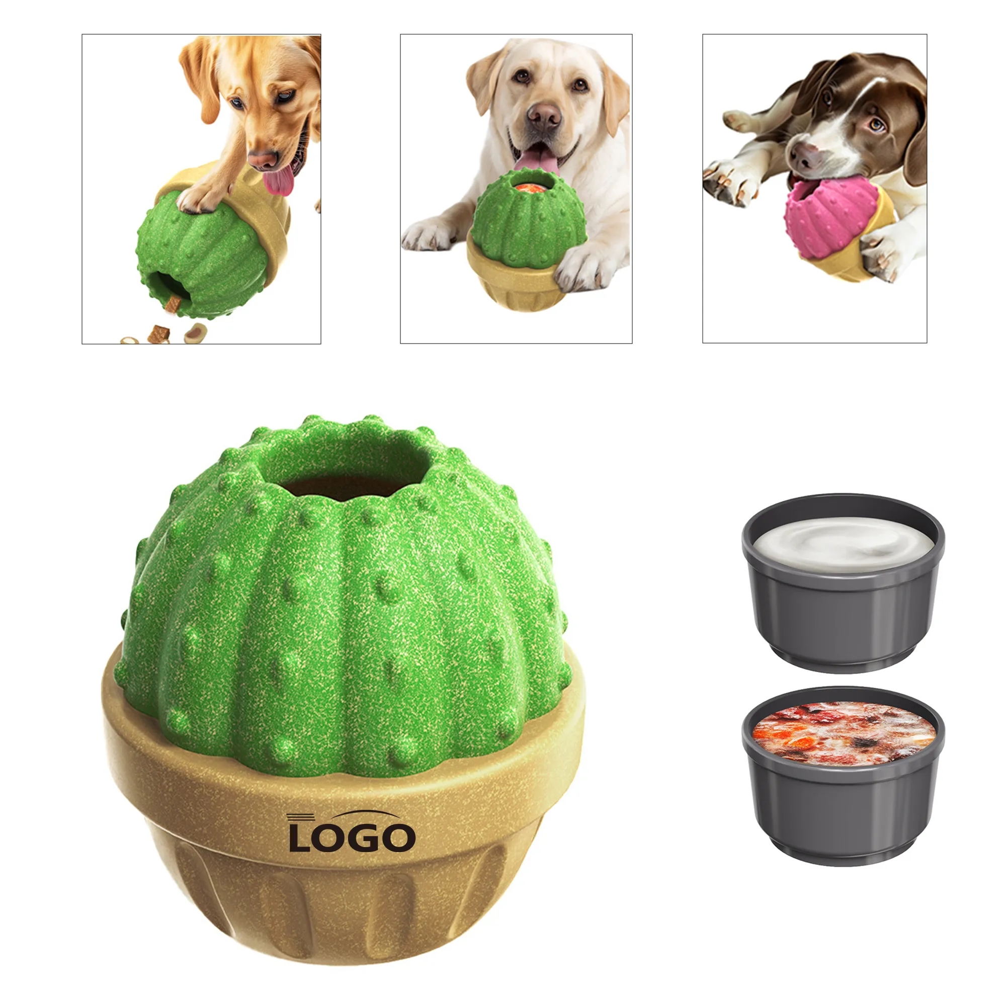 Durable Dog Toys For Filling Wet Or Dry Food Free Shipping