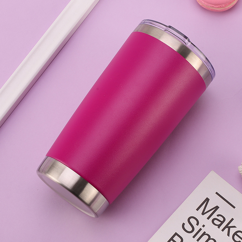 20oz. Everest Powder Coated Stainless Steel Tumbler 11