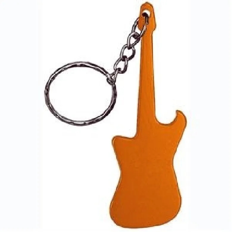 Guitar Shaped Bottle Opener with Keychain 10