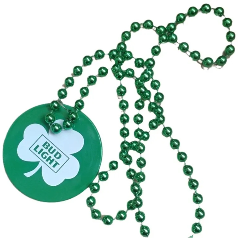Mardi Grass bead necklaces 6