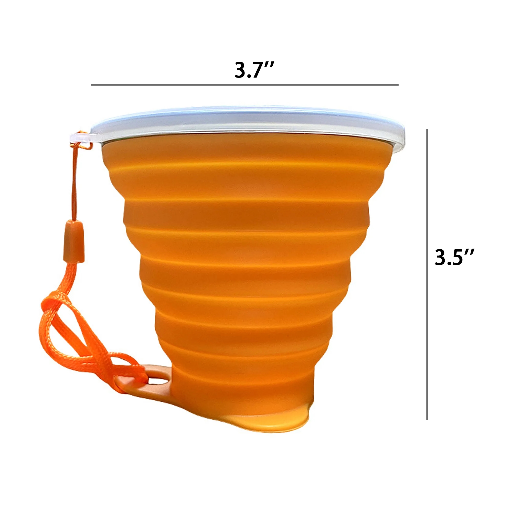 Silicone Travel Collapsible Drinking Cup 5