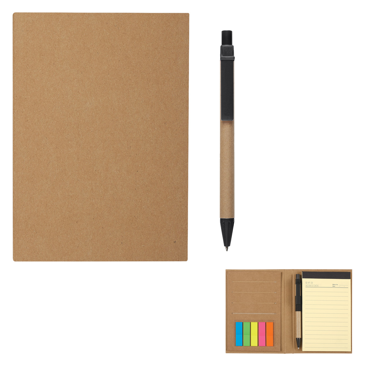 Meeting Mate Notebook With Pen And Sticky Flags 12