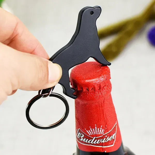 Dog Shape Bottle Opener w/Key Chain 5