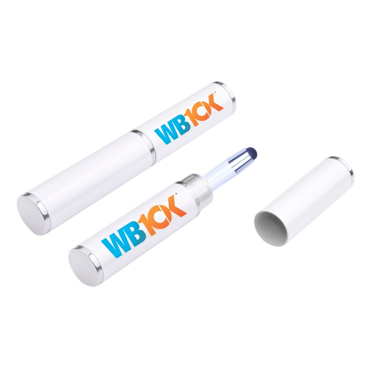 Aluminum Pen Case with chrome colored trim 3