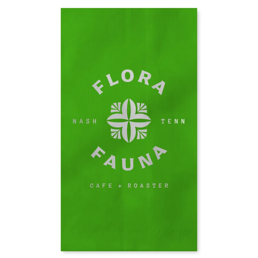 Custom Foil Stamped Towel Napkin 3