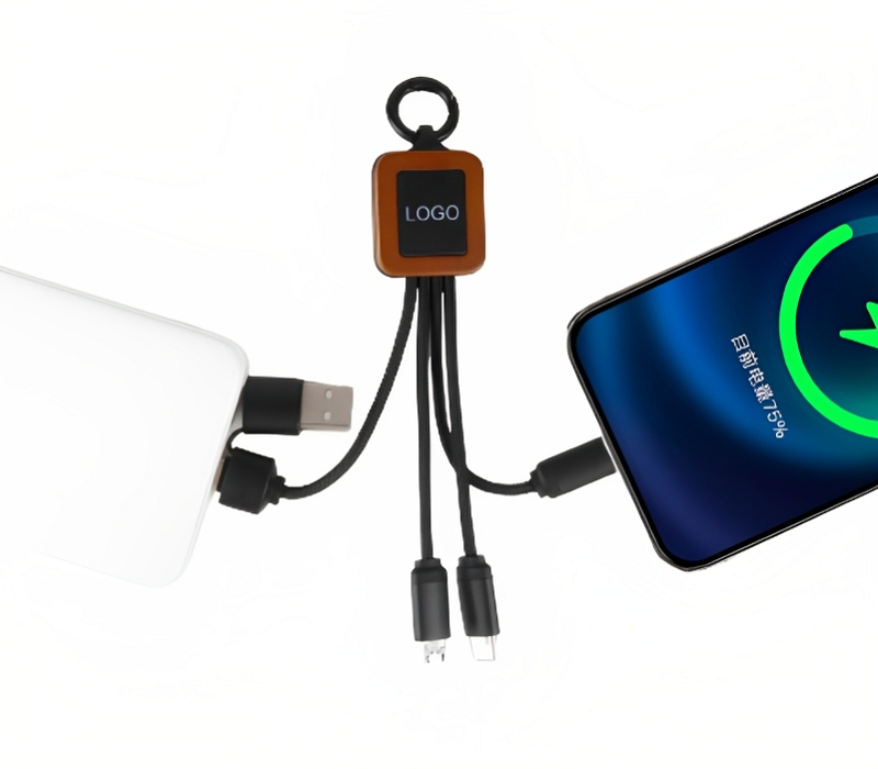 6 inch Eco-friendly LED Multifunction Type-C Charging Cable 8