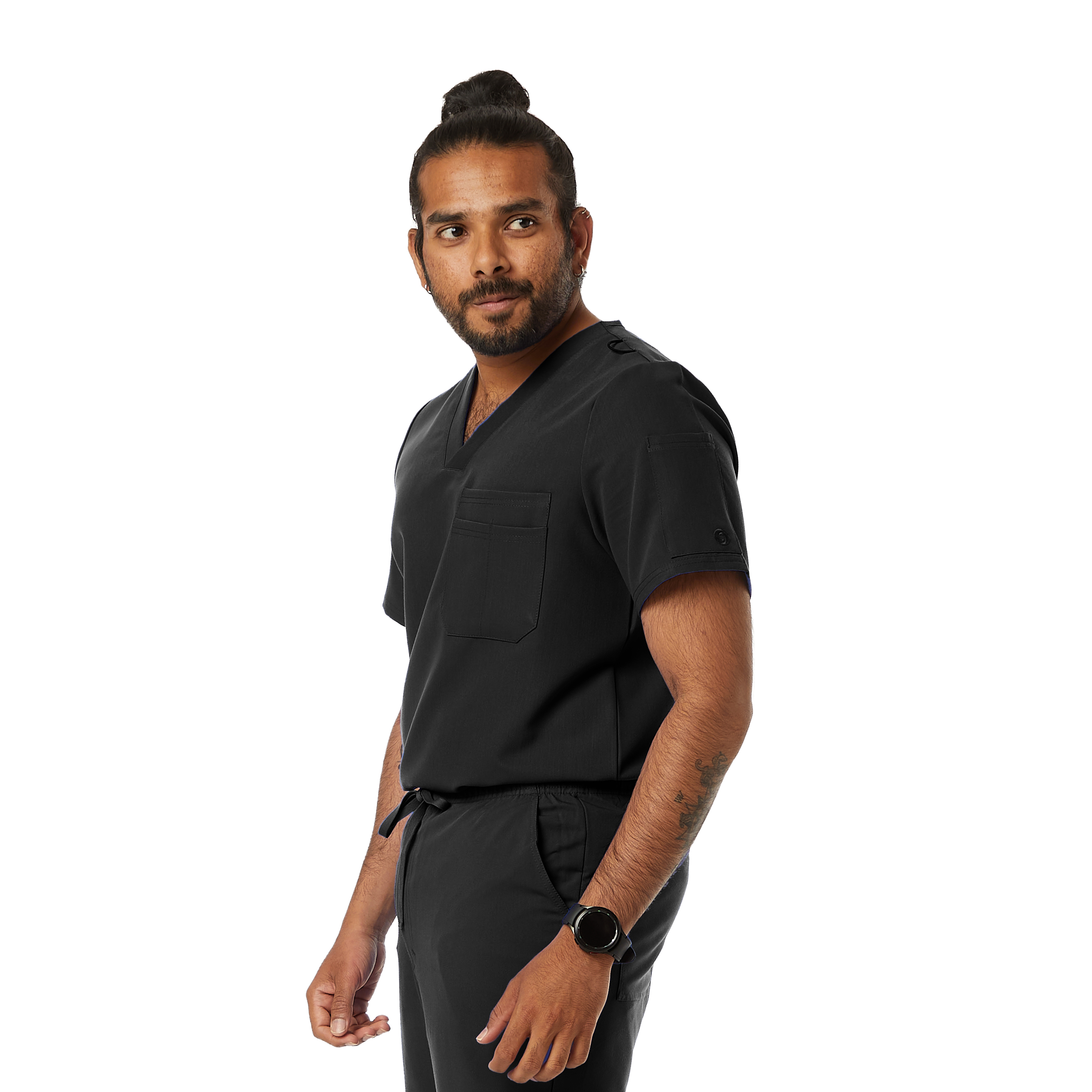 Mens WYND Tuckable Scrub Top 10