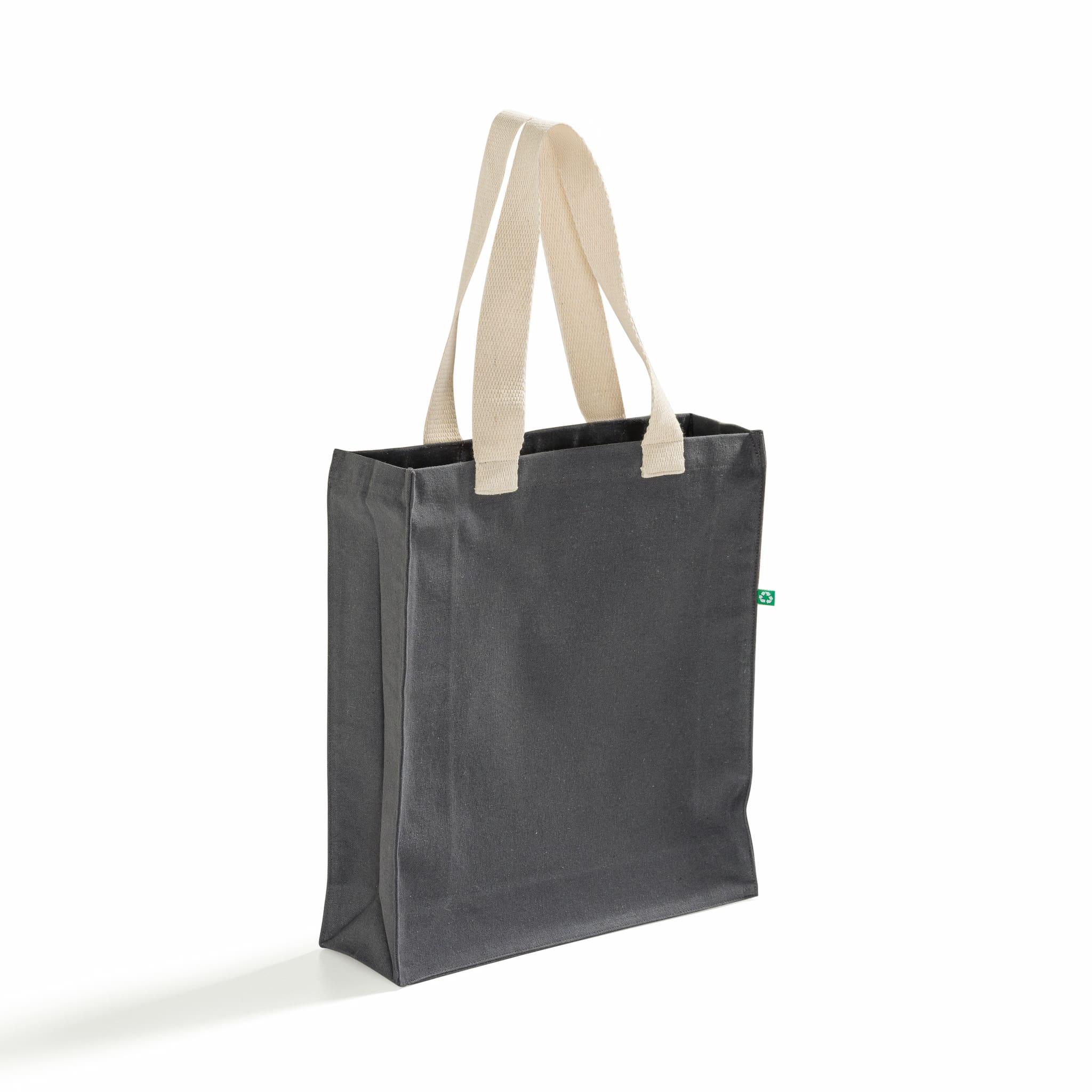 Recycled Canvas Trendy Shopper Tote Bag 26