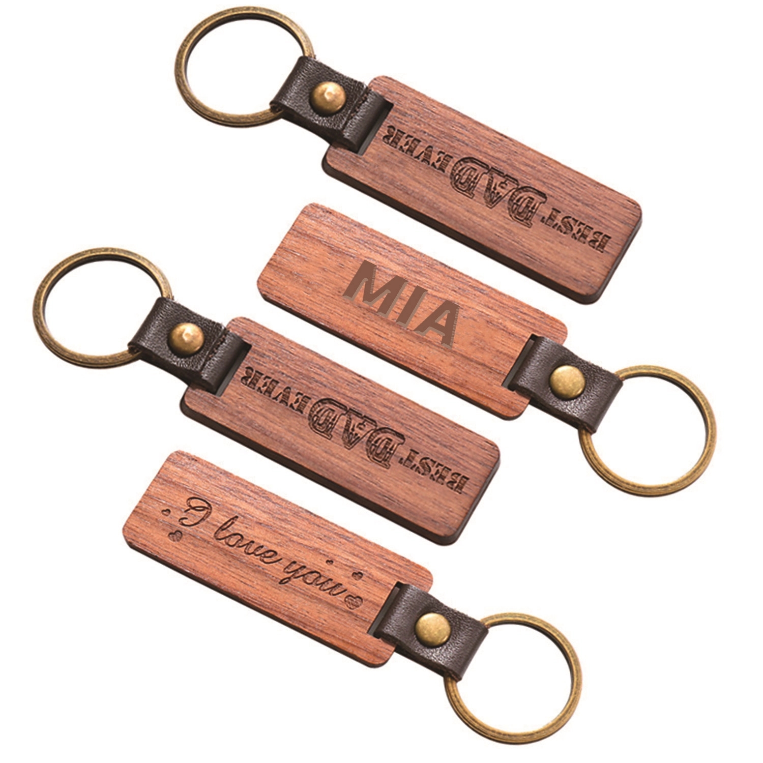 Wooden Keychain 1