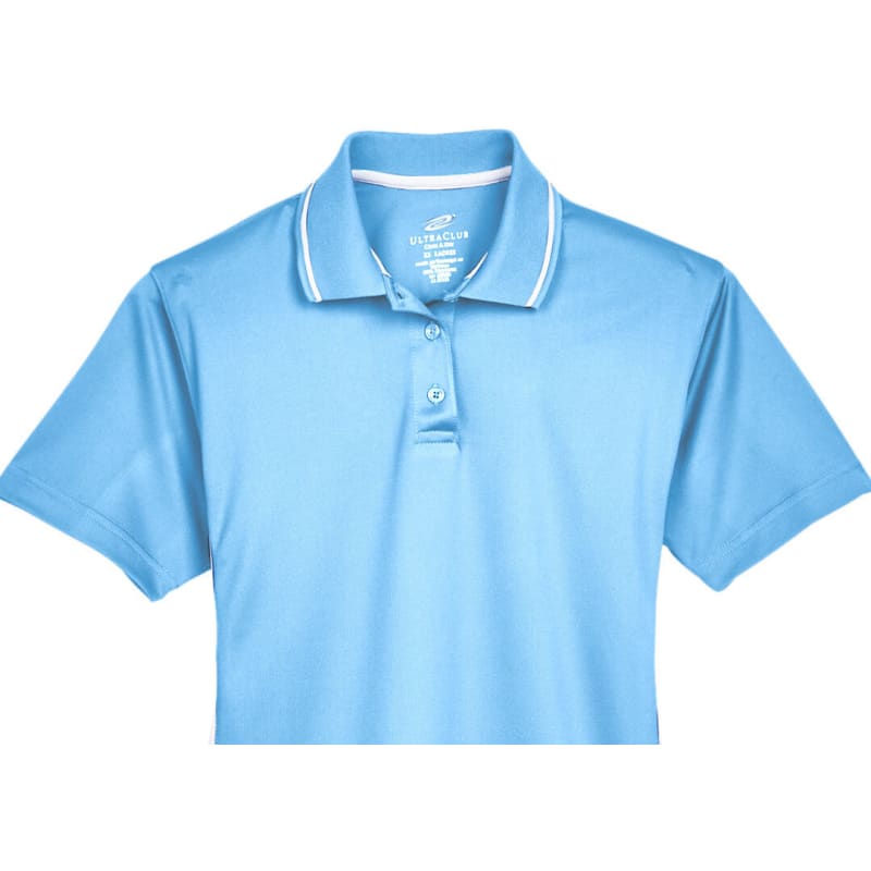 UltraClub Ladies' Cool & Dry Sport Two-Tone Polo 5