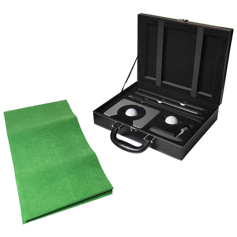 Portable Golf Putter Set Kit With Leather Case 6