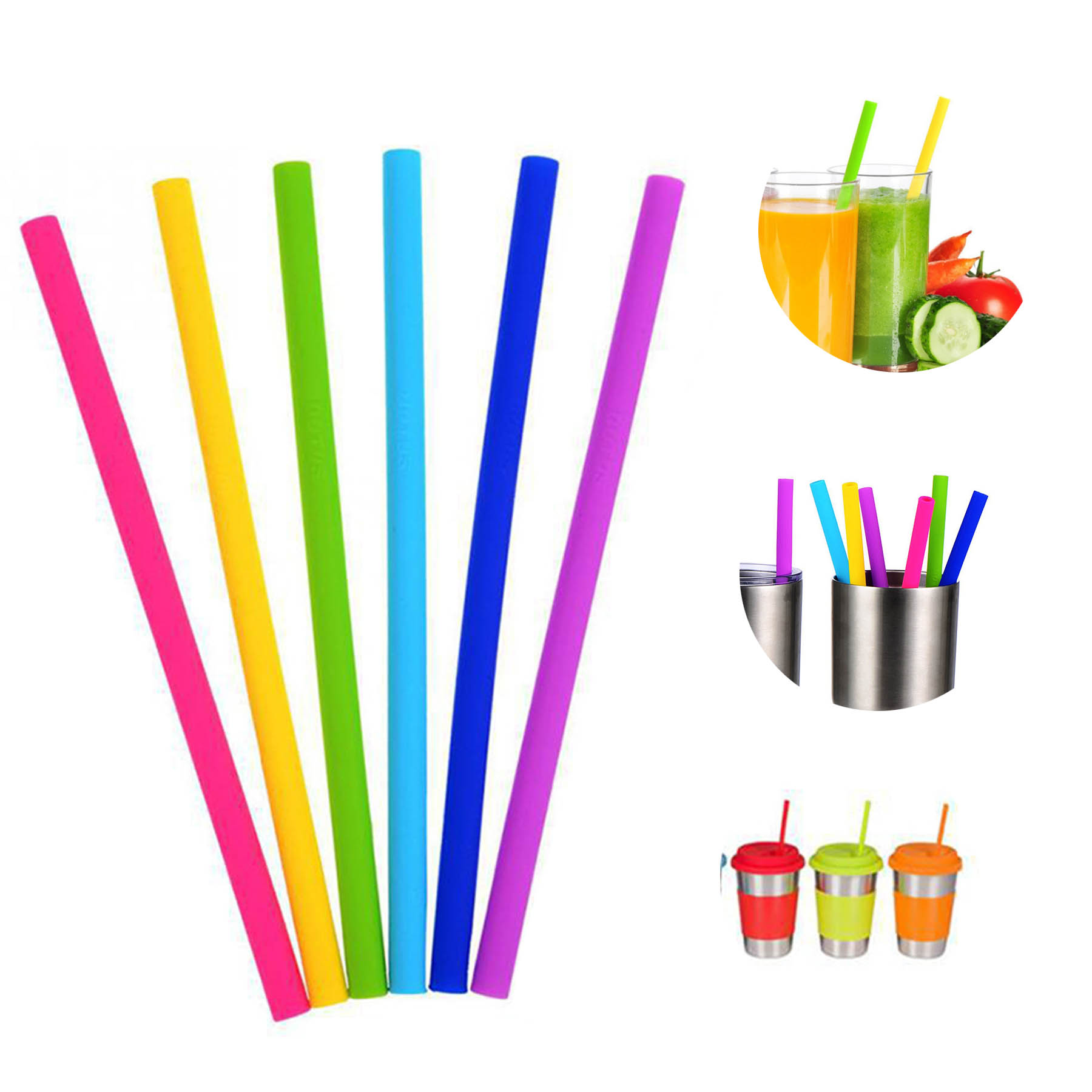 Silicone Straw 1