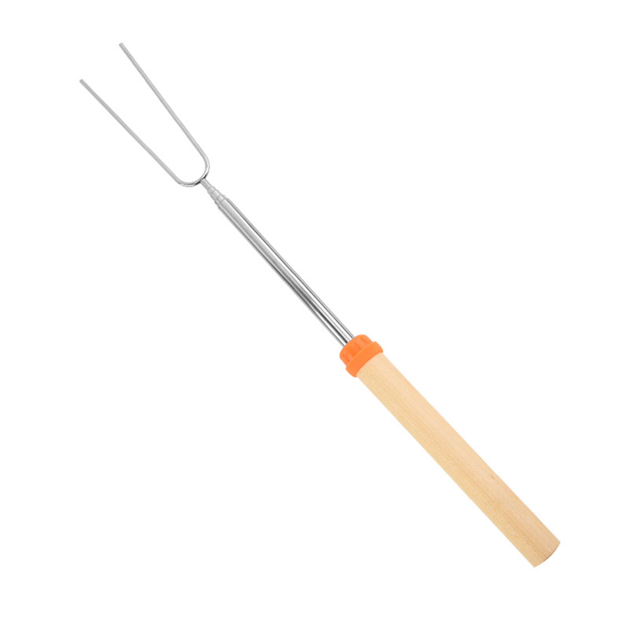 Extendable Stainless Steel Roasting Fork 8