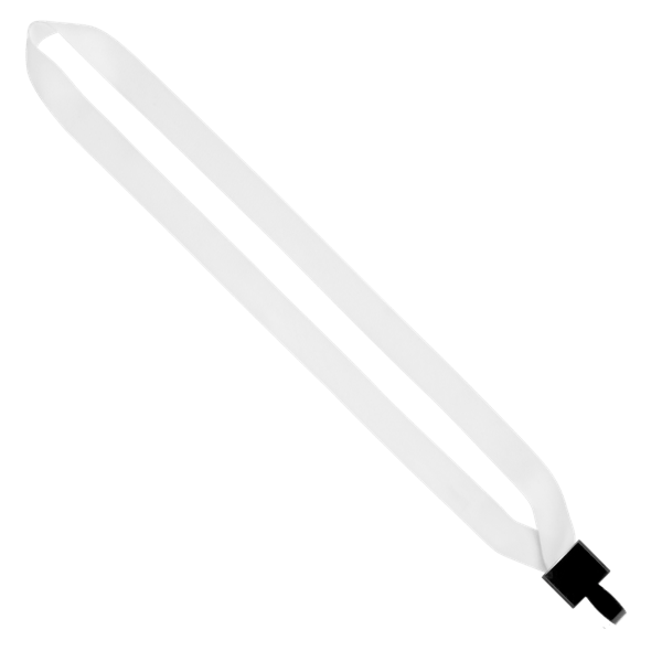 3/4" Dye-Sublimation Lanyard with Non-Swivel Plastic Hook 5