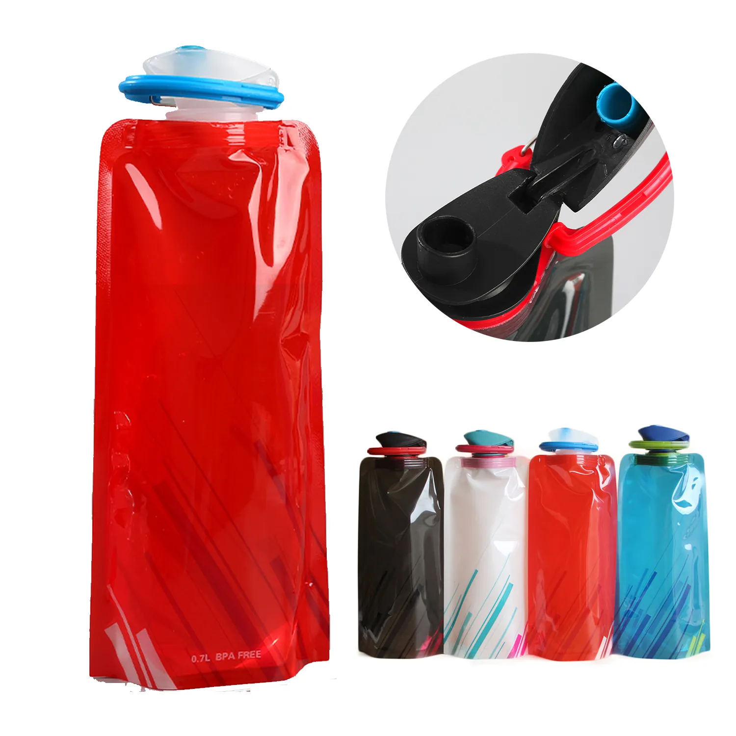 23Oz Collapsible Canteens Water Bag 2