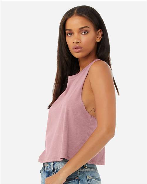 Women's Racerback Crop Tank - 6682 94