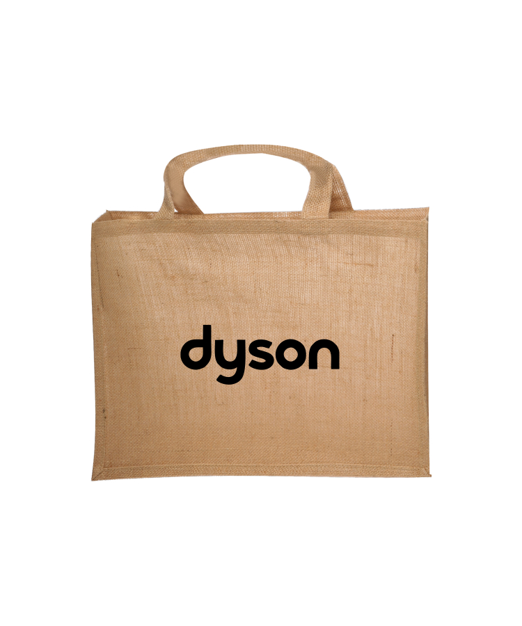 Union Printed - Large Jute Tote Bag 2