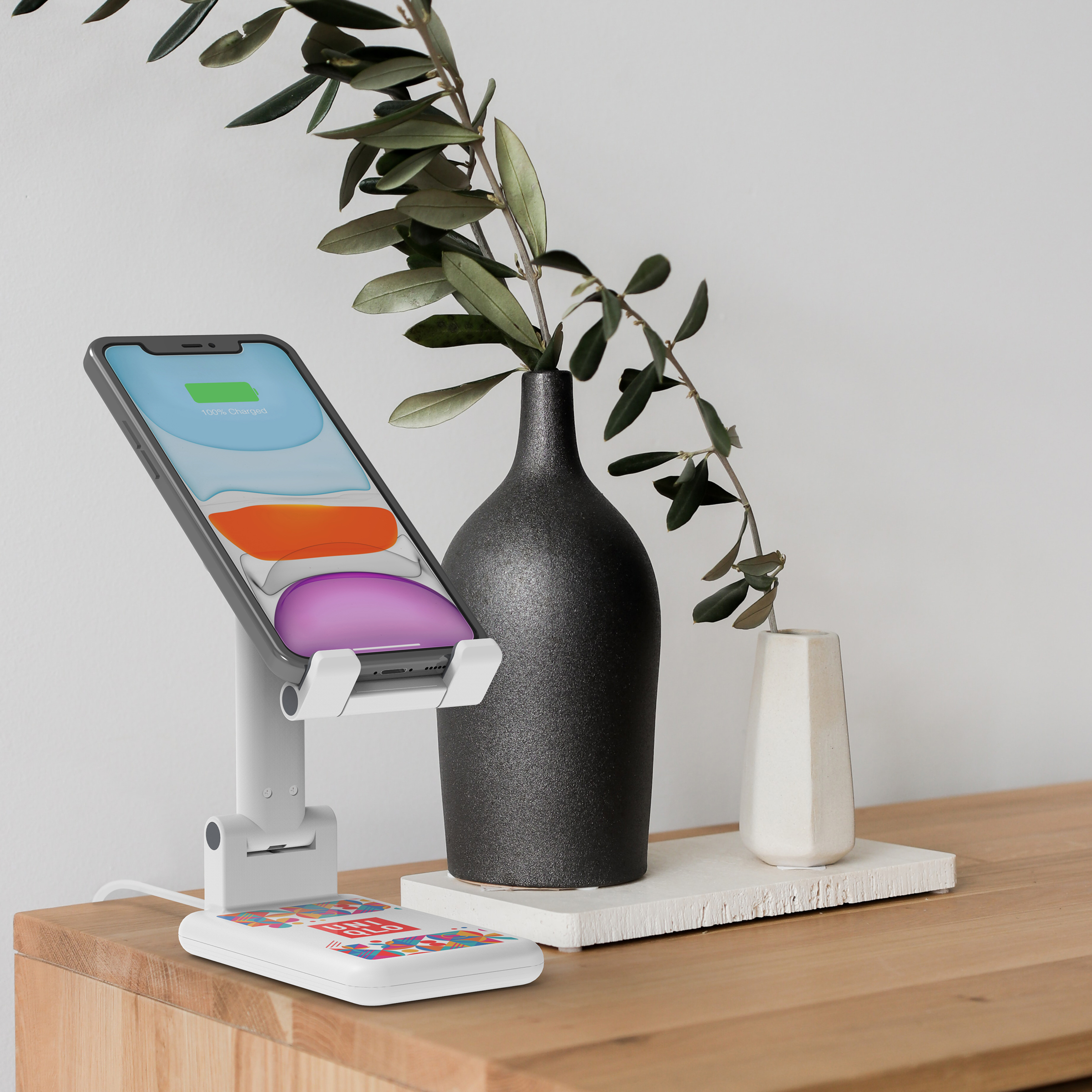 PowerStand: Desktop wireless charging dock 8