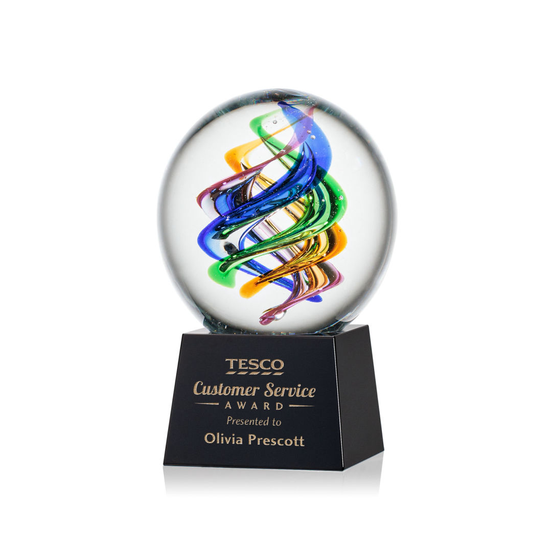 Galileo Award on Robson Base - Black 8