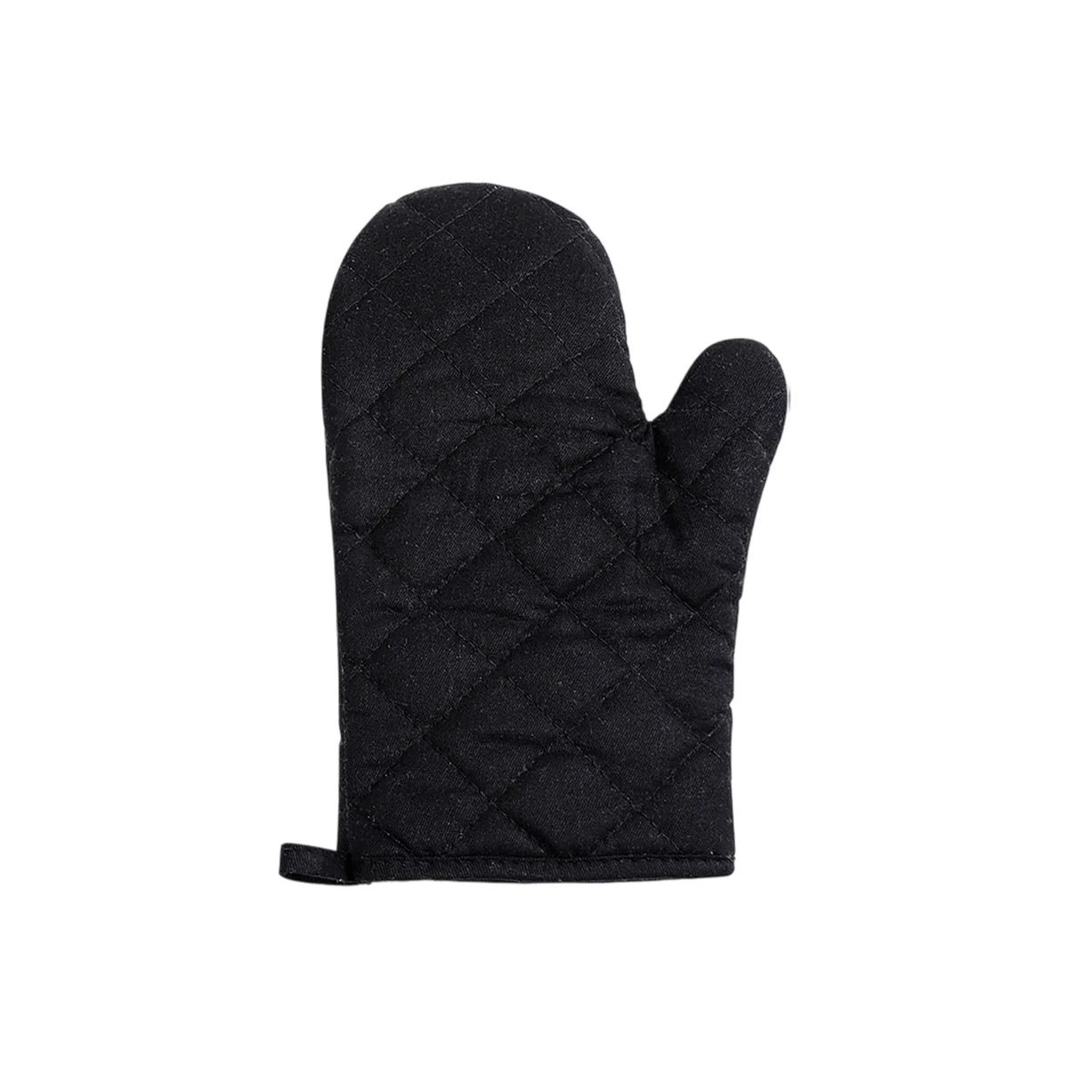 Cotton Heat Resistant Oven Mitt with Polyester Layer and Custom Imprint 4