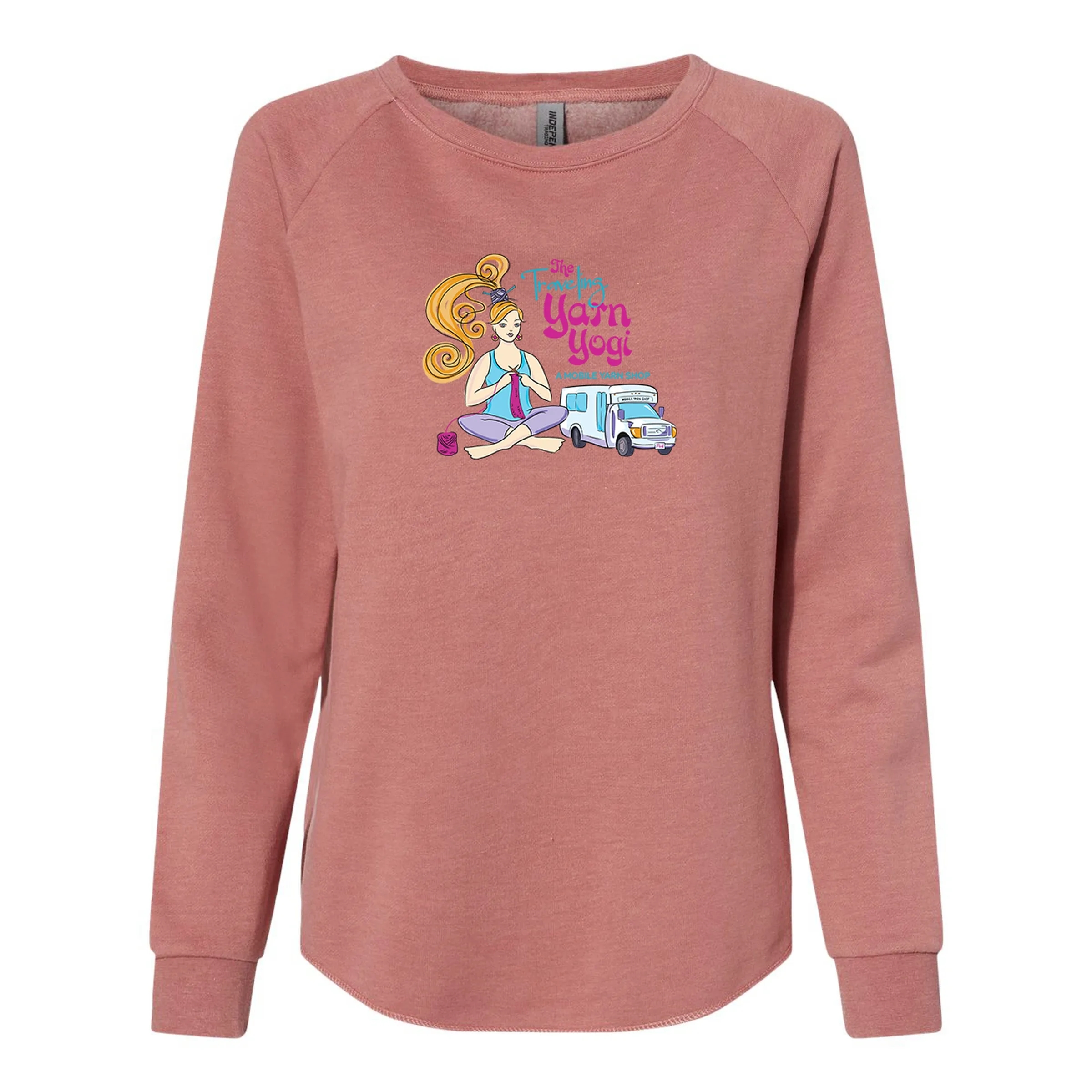 Independent Trading Women's California Wave Wash Crew 22